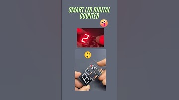Smart LED Digital Counter #shorts #shortsfeed #arduino