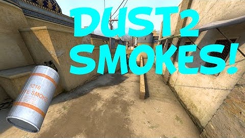CS:GO - Dust2 smokes for ESEA/Faceit (Standards and fakes for t-side)