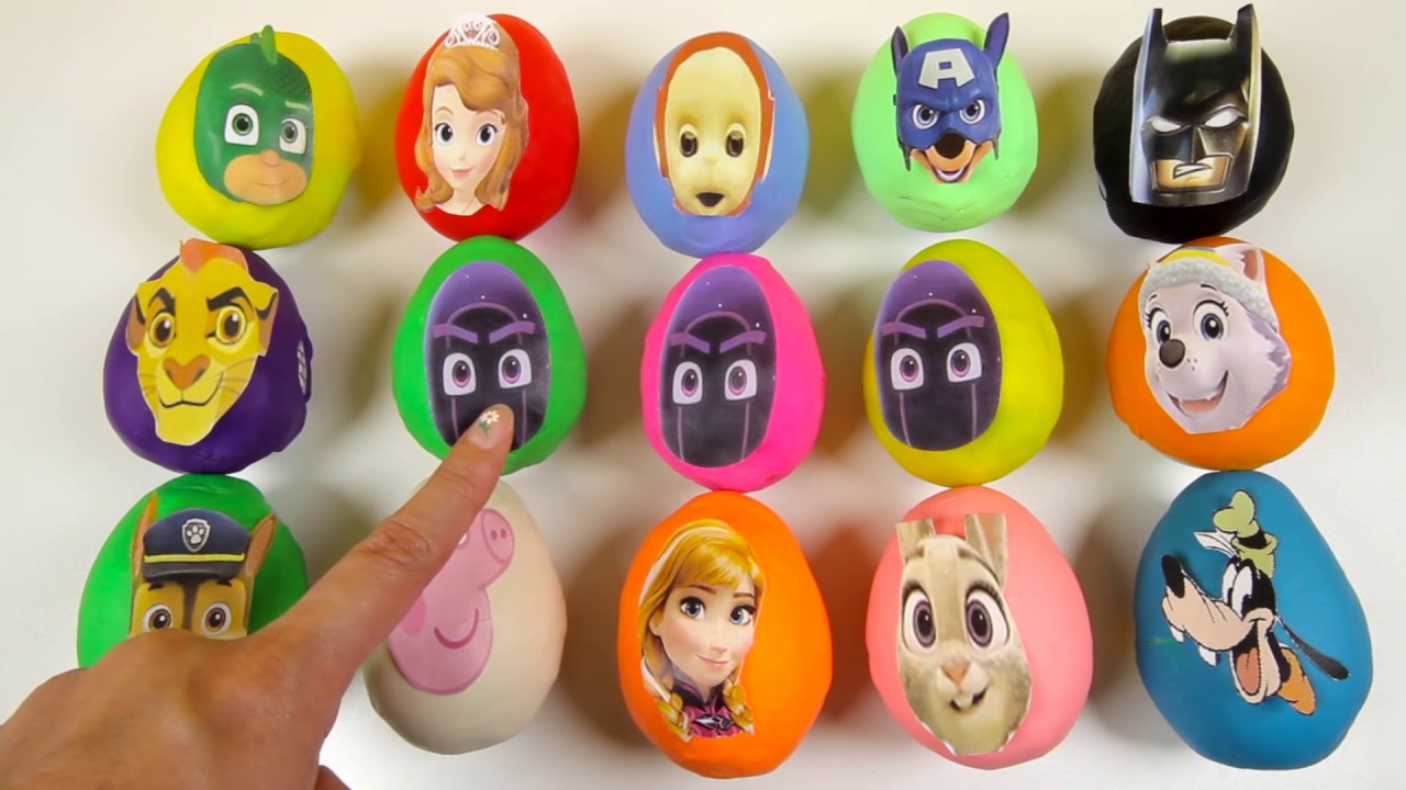 games people play Paw Patrol Letter Game - Trolls Movie Surprise Eggs Batman, Superheroes & Slime - Spin the Wheel