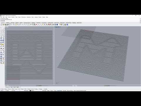 patternify Rhino script sample