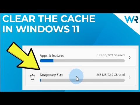 How to quickly clear the cache in Windows 11