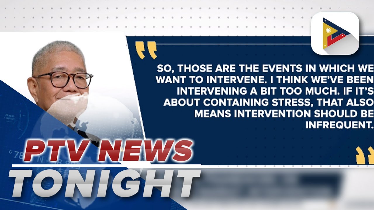 BSP finalizing framework on foreign exchange market intervention - YouTube