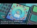 Interactive Mermaid Spinner Card | Mama Elephant