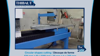 TSC 250 - THIBAUT Diamond wire saw machine