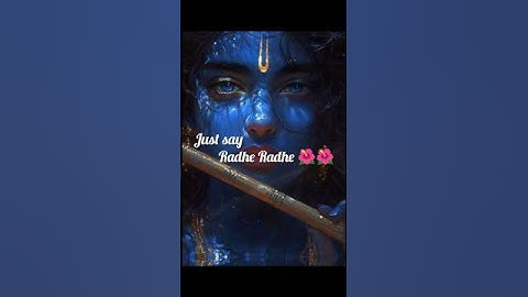 krishna is the solution of every problem . Radha Krishna status. #youtubeshorts #radheradhe #krishna
