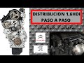 VIDEO TUTORIAL Como Cambiar Distribución 1.6 Hdi Muy Fácil  Timing belt. FORD PEUGEOT CITROEN MAZDA