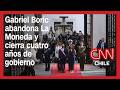 Gabriel Boric abandona La Moneda y cierra cuatro años de gobierno
