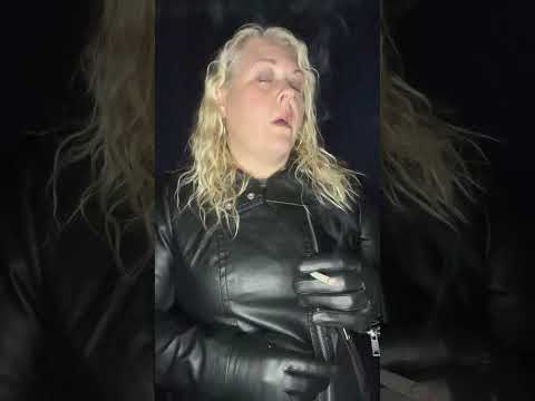 Smoking in leather