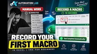 Record Your First Macro in Excel | VBA for Beginners