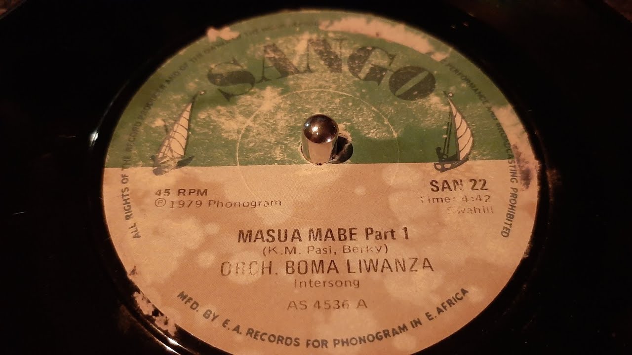Orchestre Boma Liwanza - Masua Mabe Pt. 1+2 (1979 sango 7