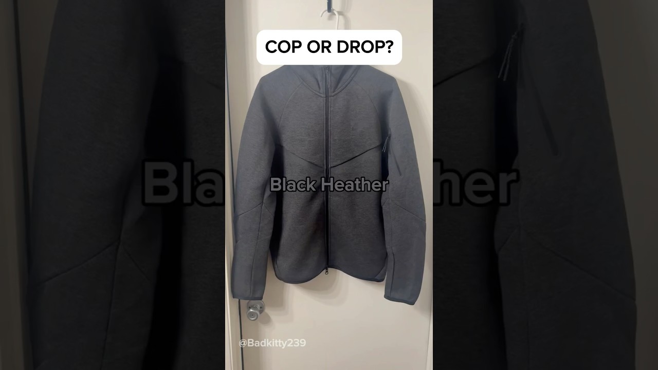 НОВЫЕ кроссовки Nike Tech Fleece Black Heather | НОВЫЕ ИЛИ НОВЫЕ? 