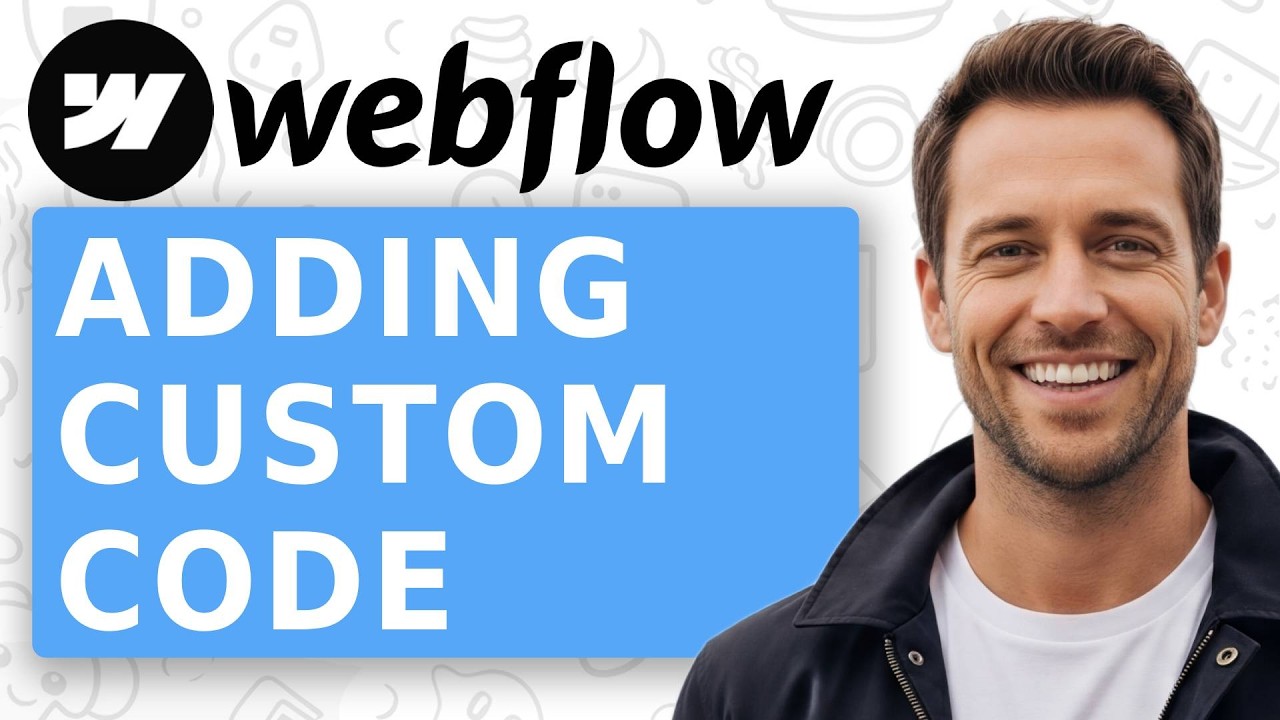 How to Add Custom Code in Webflow – JavaScript, CSS & More! 🚀 - YouTube