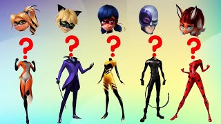 Wrong Heads Miraculous Ladybug & Cat Noir Match The Head Puzzle Game