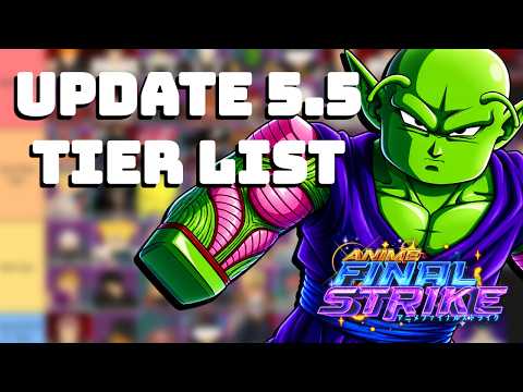 Best Update 5.5 Meta Tier List For Anime Final Strike!! (Roblox)