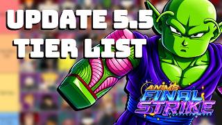 Best Update 5.5 Meta Tier List For Anime Final Strike!! (Roblox)