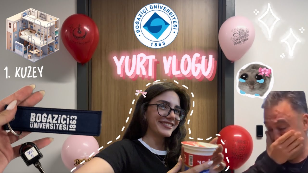 Yurda yerleşme VLOGU l 1. Kuzey yurdu (5 yıldızlı otel) l Sürprizler ve Boğaziçi’den daha fazlası 