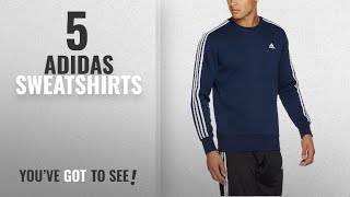 Top 10 Adidas Sweatshirts [2018]: adidas Men's Essentials 3-Streifen Crew B Sweatshirt