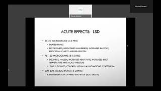 Module 9 Hallucinoges pt 2