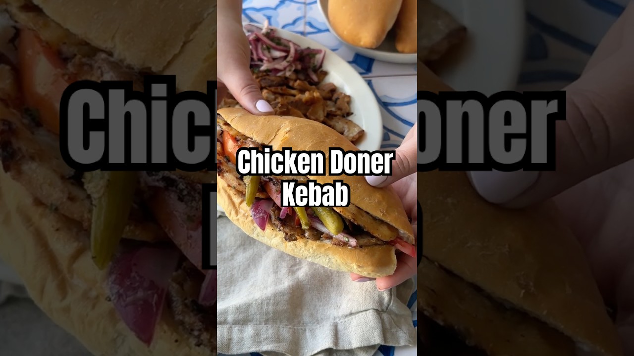 Easy Homemade Chicken Doner Kebab