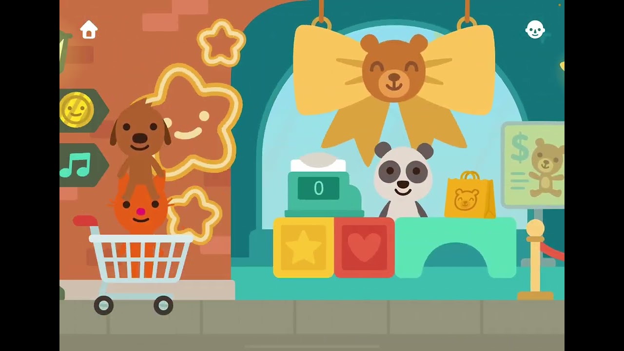 This Sago Mini World Games In A Nutshell Is About Gambling!! :D