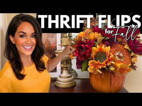 Thrift Flips That Look Expensive: DIY Fall Decor on a Budget!