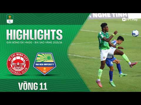 HIGHLIGHTS: TP. HỒ CHÍ MINH - ĐẠI HỌC VĂN HIẾN | HÀNG THỦ KIÊN CƯỜNG, CHIA ĐIỂM ĐÁNG TIẾC — football highlights