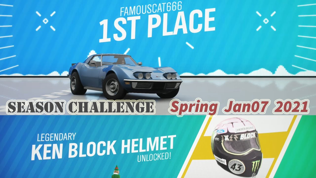 helmet icon in forza horizon 4 Forza Horizon 4 - How to win Ken Block Helmet on Spring Season Event