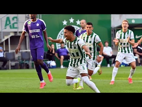 Ryan Mmaee gólja az Újpest ellen/ Ferencváros Újpest