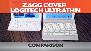 Zagg Cover vs Logitech Ultrathin - iPad Air Keyboard Case Comparison