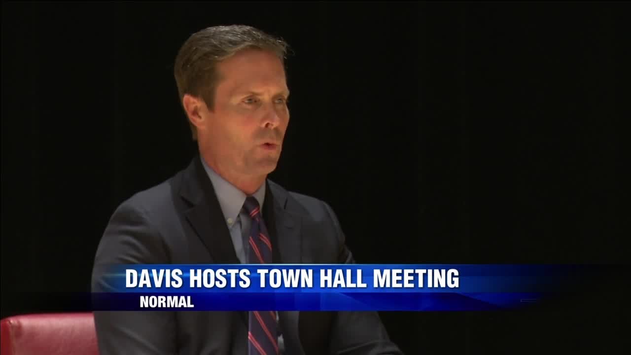 Congressman Rodney Davis in Normal