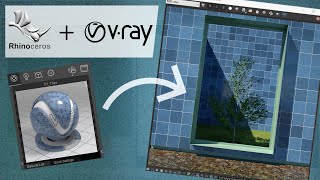 Tile Material Creation - VRay for Rhino 7