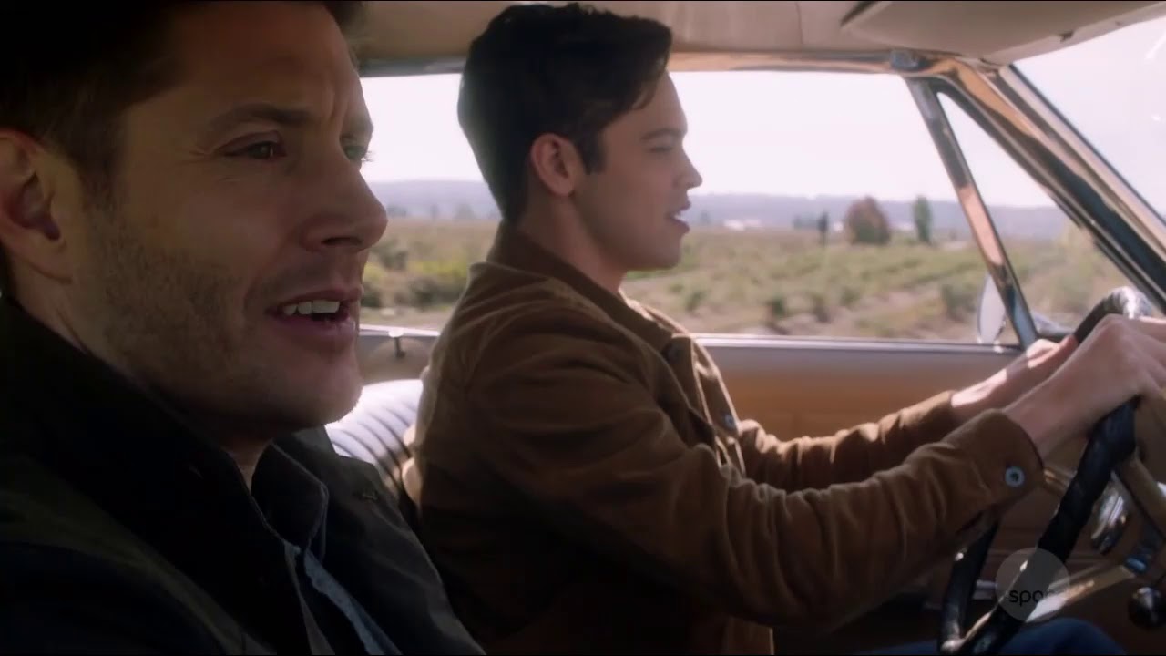 SUPERNATURALJACK LEARNS HOW TO DRIVE THE CHEVY IMPALA FOR THE FIRST