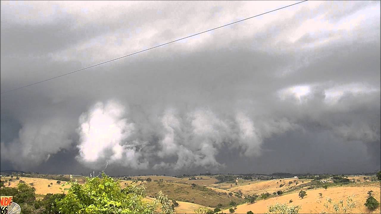 Tempestade no interior da Bahia