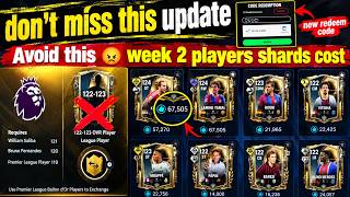 FC Mobile Week 2 Players SHARD COST! 😱 Don't Waste Your shards  News