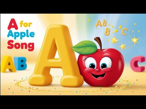 radha kids tv। kids learning। Atoz ABCd Alphabet। A For Apple B for boy ...