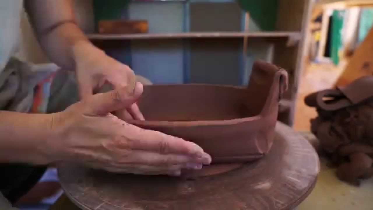 Time Lapse of Dry Throwing and Forming a Dish YouTube