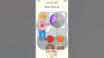 Dop2 Cheer them up // Level 357 Delete One Part #dop2 #shorts #funny #gaming