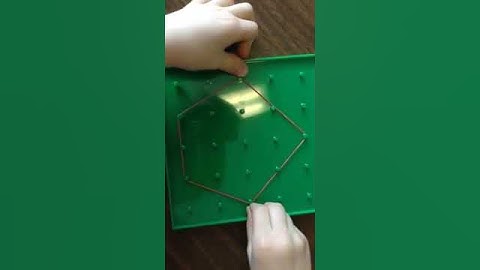 Pentagon with Geoboards