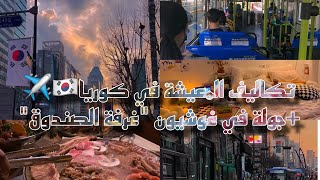 تكاليف المعيشة في كوريا الجنوبية (السكن، الاكل و المواصلات) + جولة في غوشيون غرفة الصندوق