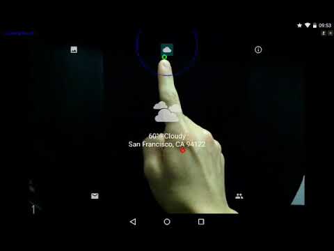 HoloPanel: Hand/finger tracking + Augmented reality panel interface (Final test #1)