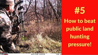 #5 How to beat public land hunting pressure - Pattern other hunters