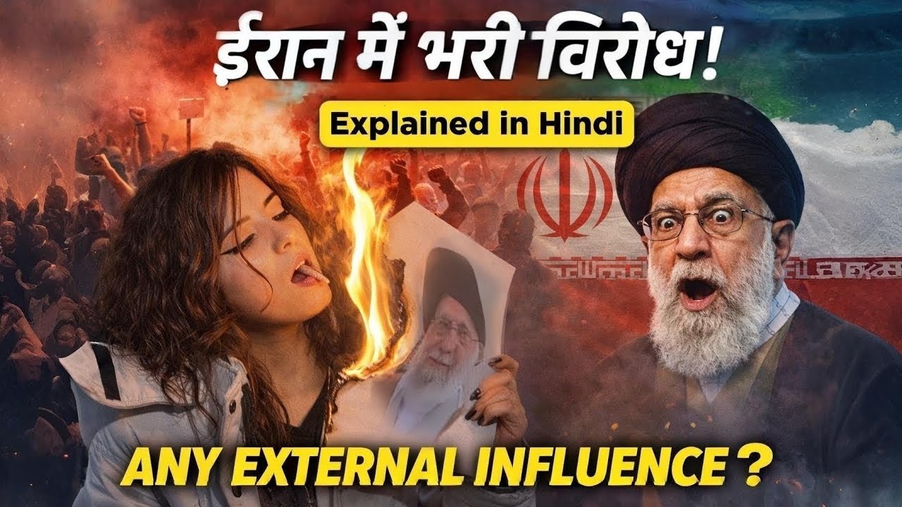 Massive Protests Rock Iran! | Is External Influence Playing a Role? | AI Podcast Hindi