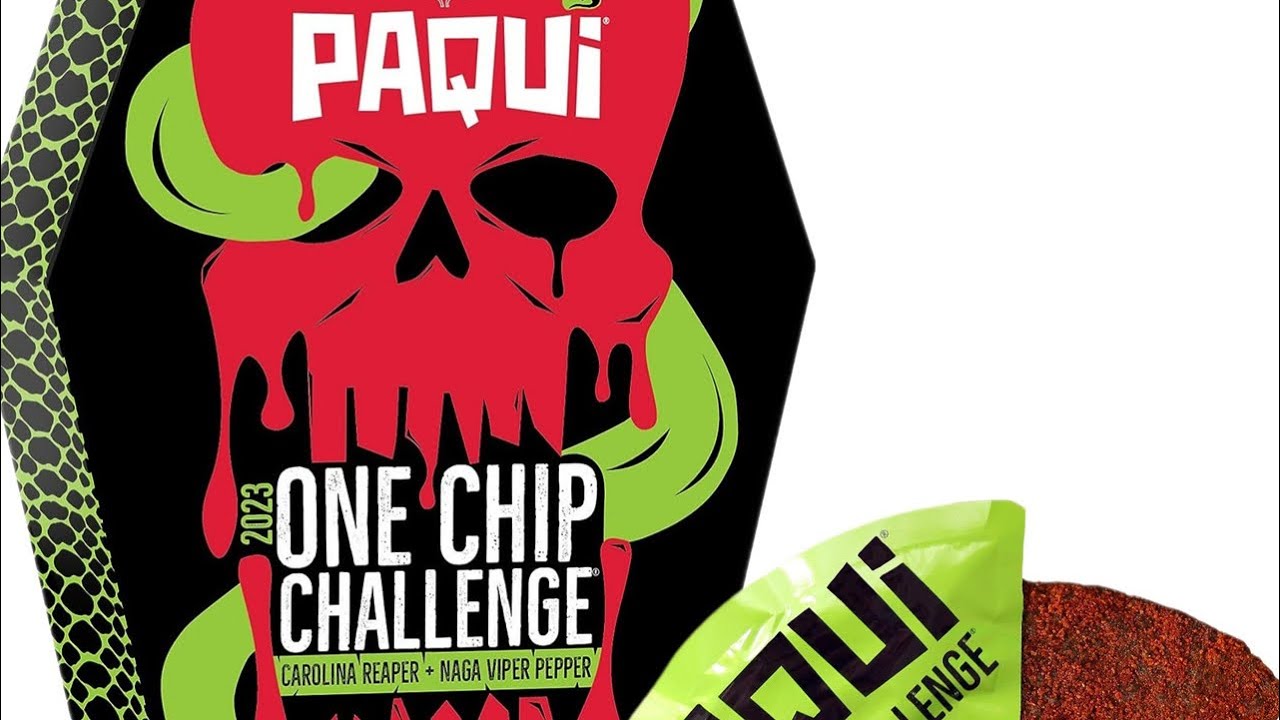 Hot pepper chip challenge in 5 min and now drink and I win beat hot