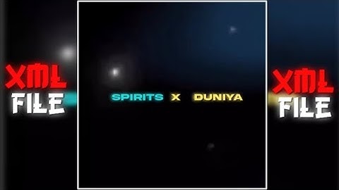 Spirits x Duniya||Am preset||XML 🔰 file in description @leo_editz7768