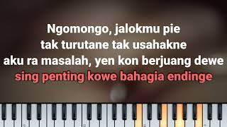 [Karaoke] Nemen - Gildcoustic (Ngomongo njalukmu pie, tak turutane tak usahakne) | Karaoke