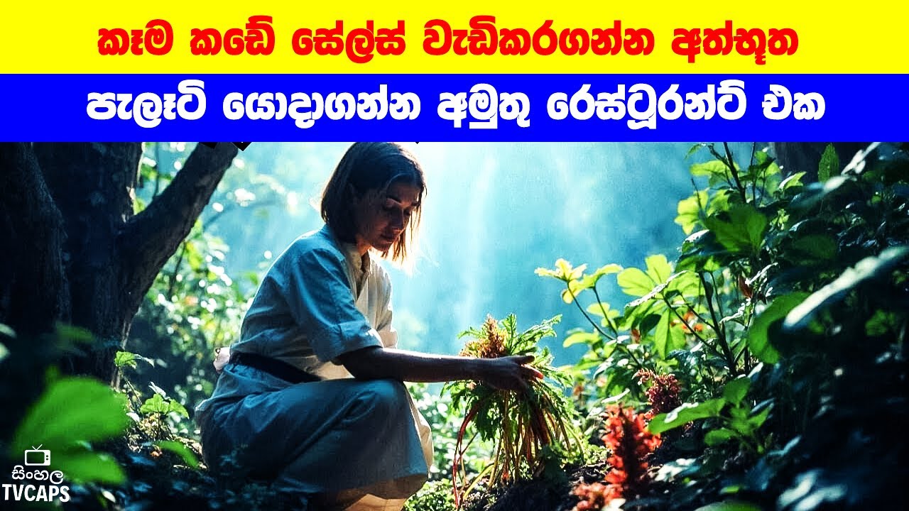 කෑම කඩේ සේල්ස් වැඩිකරගන්න අත්භූත පැලෑටි යොදාගන්න අමුතු රෙස්ටූරන්ට් එක