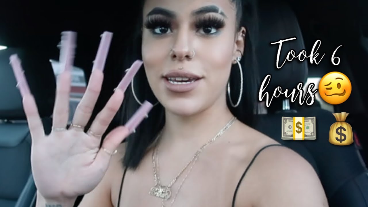 Long Nail Vlog: My Most Expensive Set Yet!