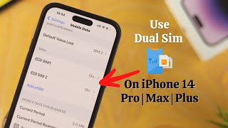 how to use dual sim iphone 14 pro: max: plus esim with sim tray