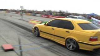 BMW 325 IX Turbo Vs. BMW E36 M3 \& 325 Drag Race [1\/4 Mile]