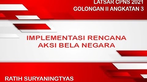 VIDEO IMPLEMENTASI RABN